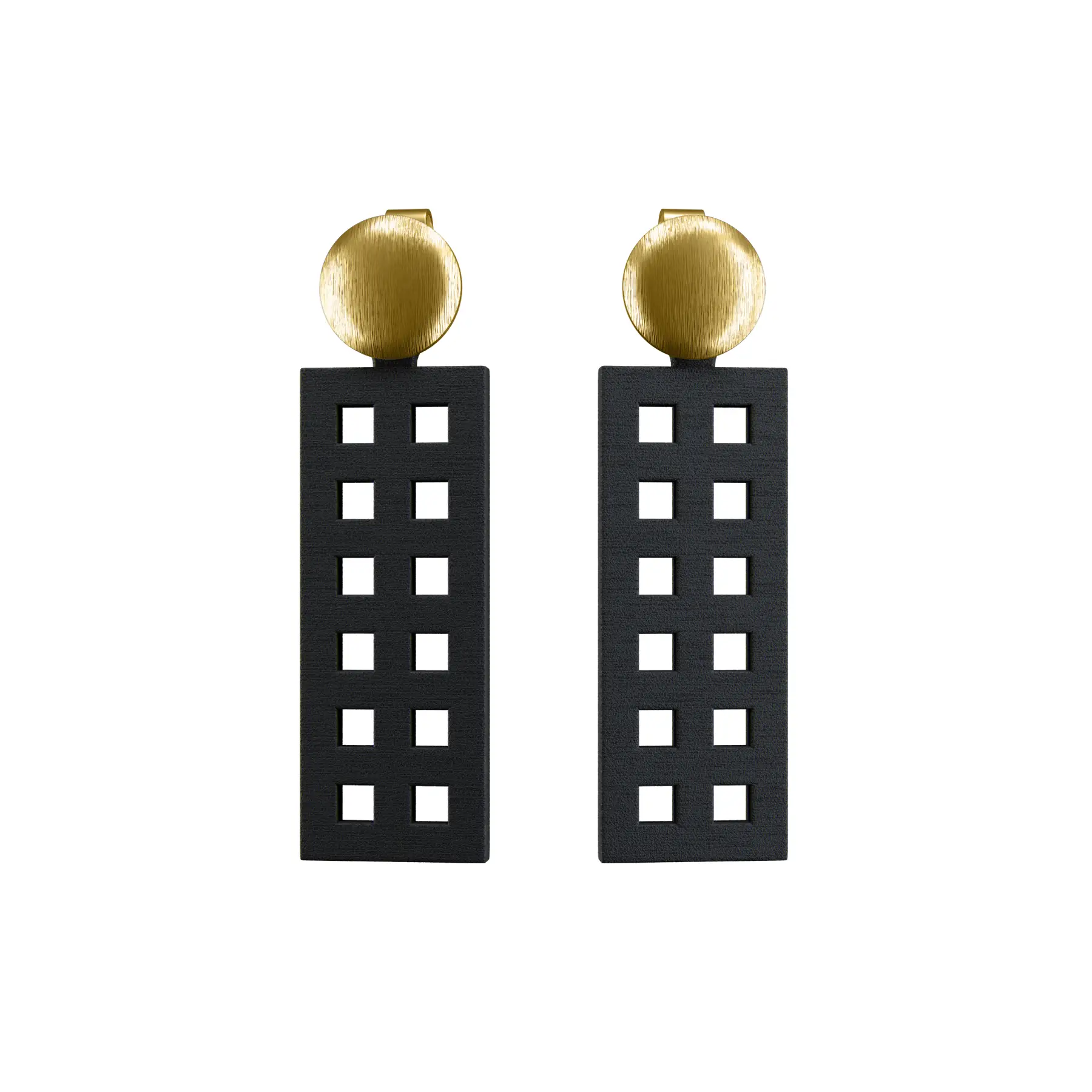 HOFFMANN GRID EAR STUDS – Bild 3