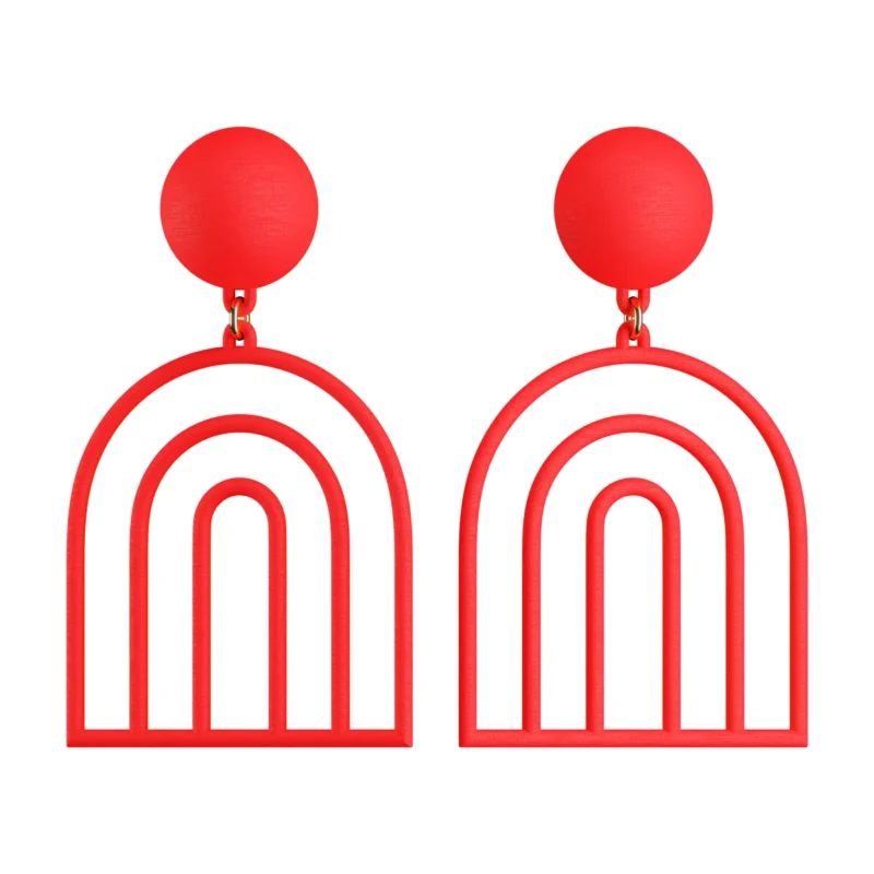HOFFMANN ARC EAR STUDS/CLIPS