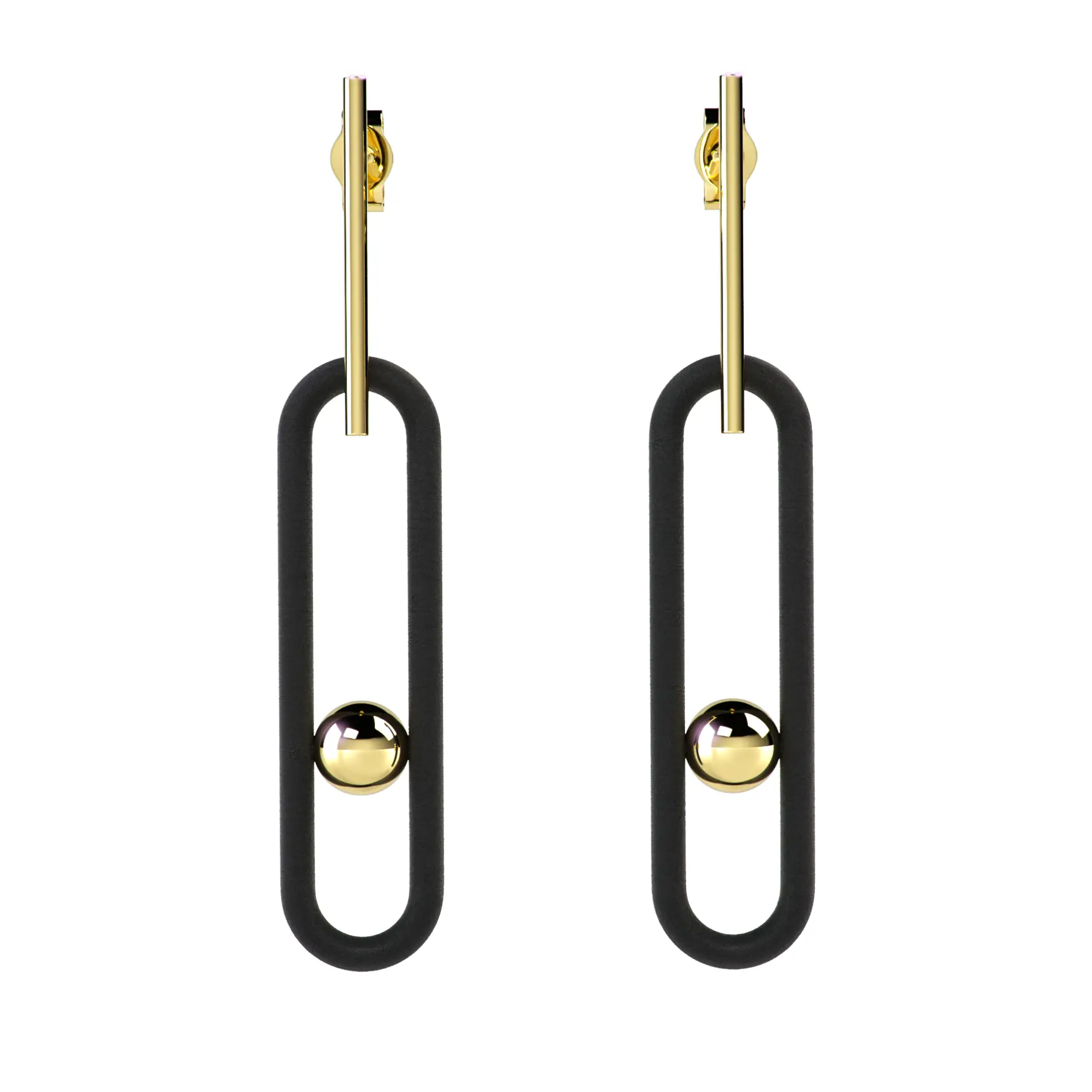 HOFFMANN BALL EAR STUDS