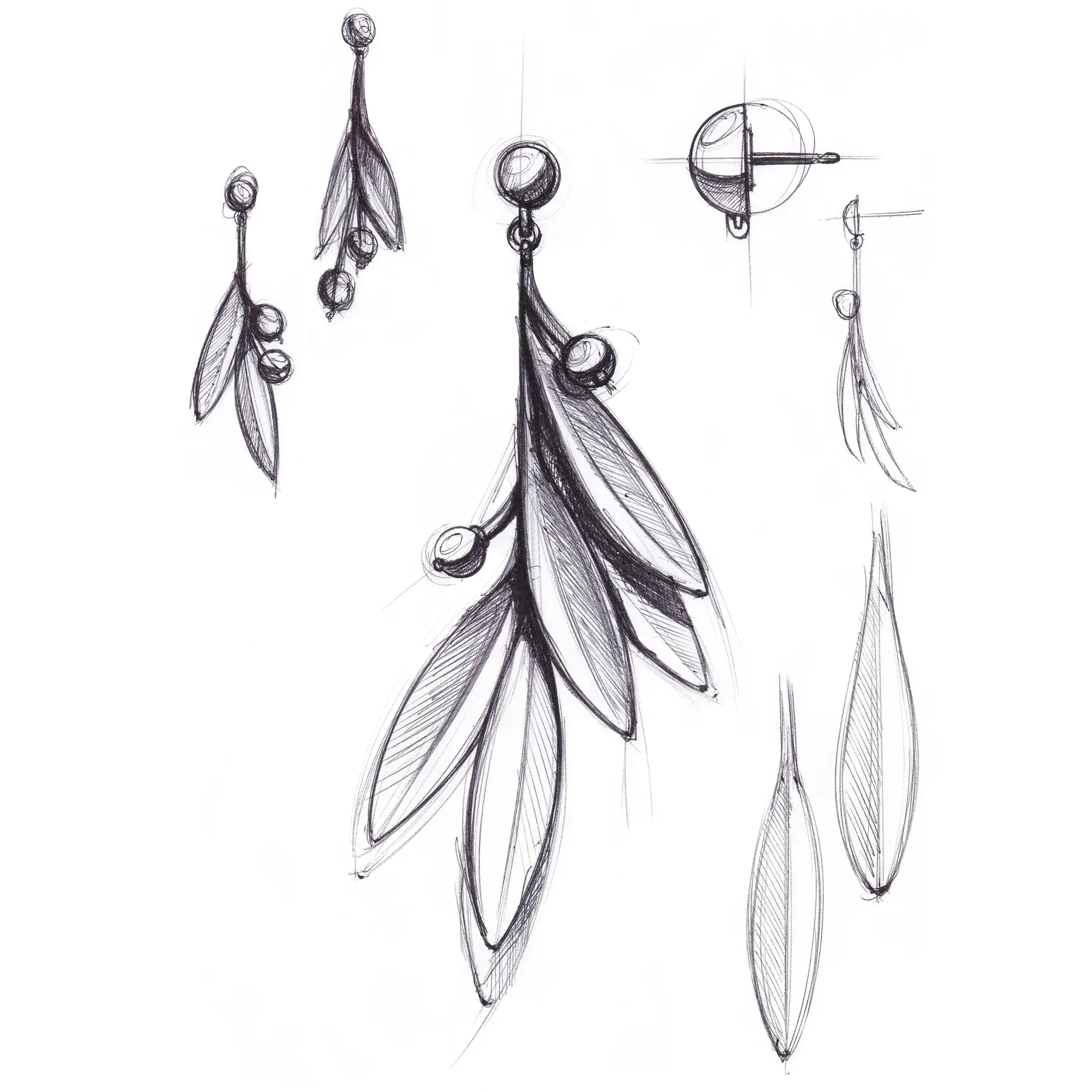 VER SACRUM EAR-STUDS/SCLIPS – Bild 4
