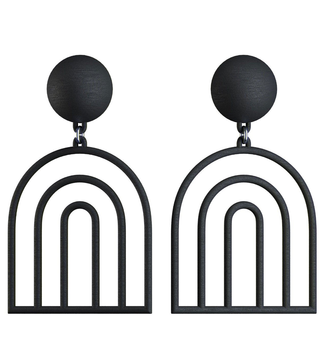 HOFFMANN ARC EAR STUDS/CLIPS – Bild 3